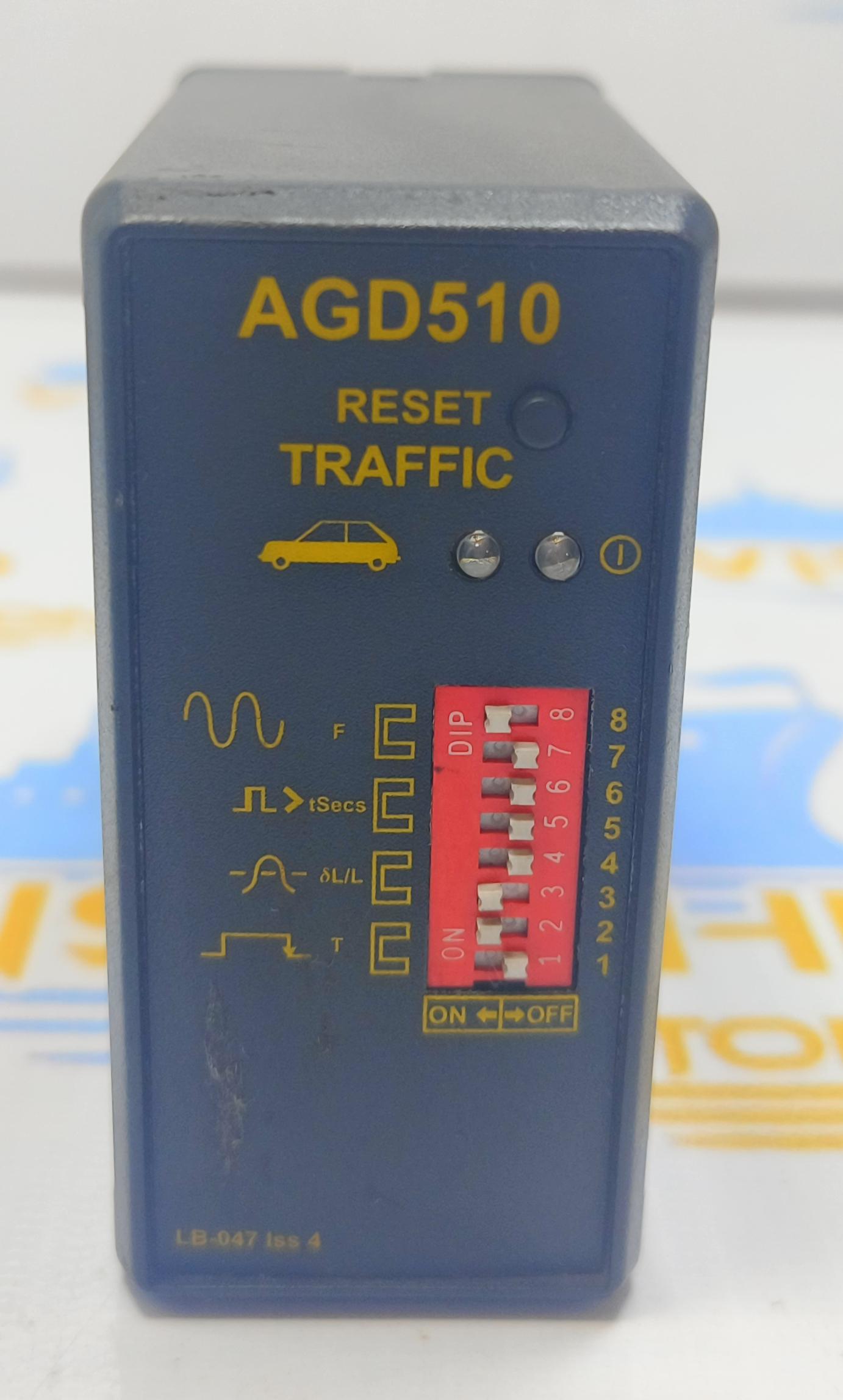 AGD510  INDUCTIVE LOOP DETECTOR TRAFFIC  LB-047  S\N 1100483   POWER 12/24 V 