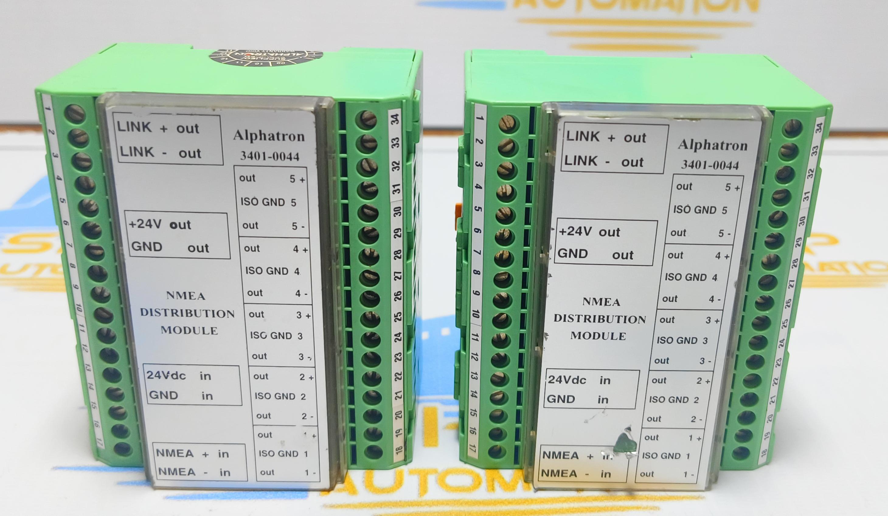 ALPHATRON NMEA DISTRIBUTION MODULE 3401-0044