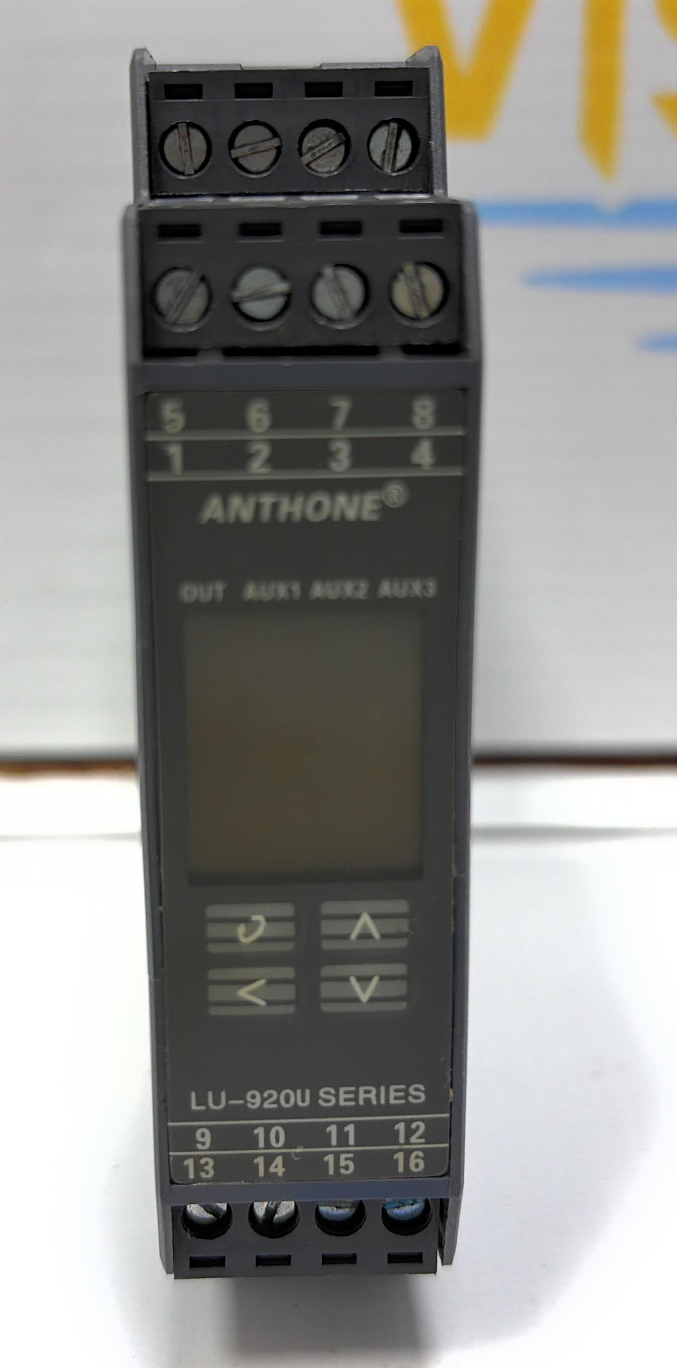 ANTHONY ELECTRONICS CO.LTD  LU - 920 U TEMPERATURE MODULE TRANSMITTER NO : 2020098792