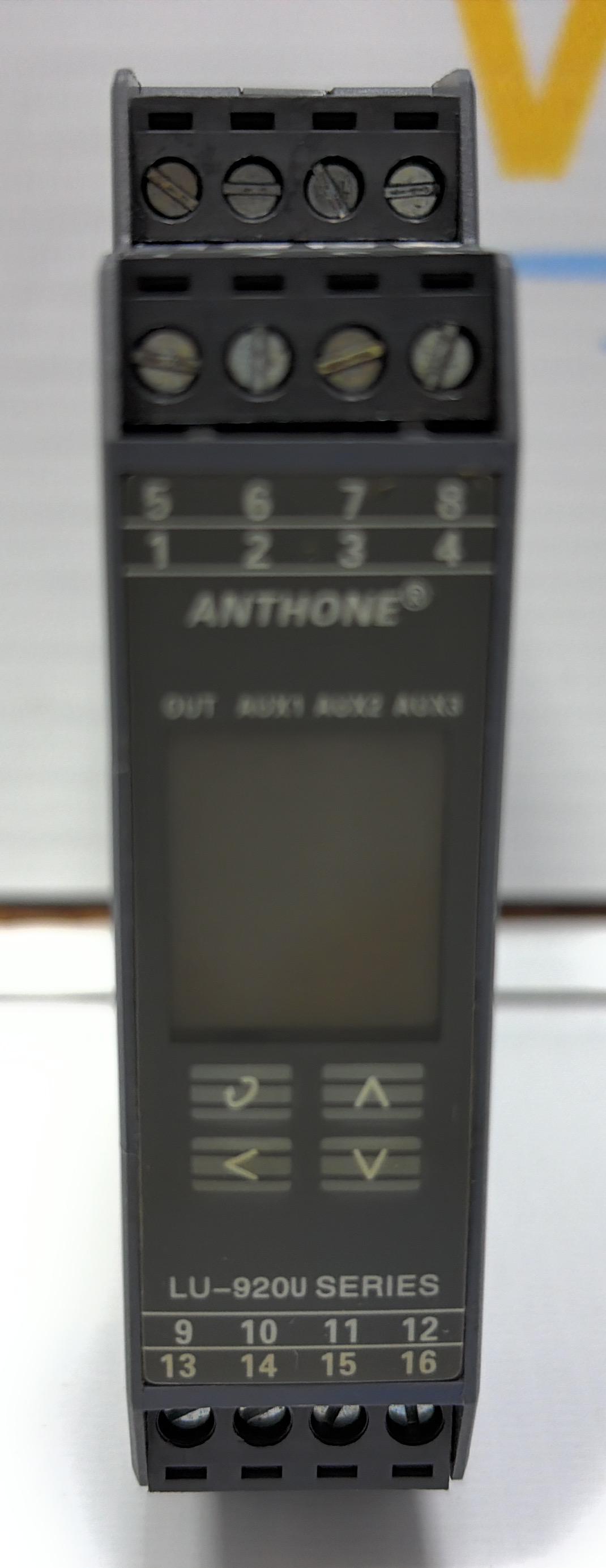 ANTHONY ELECTRONICS CO.LTD  LU - 920 U TEMPERATURE MODULE TRANSMITTER NO : 2020106284