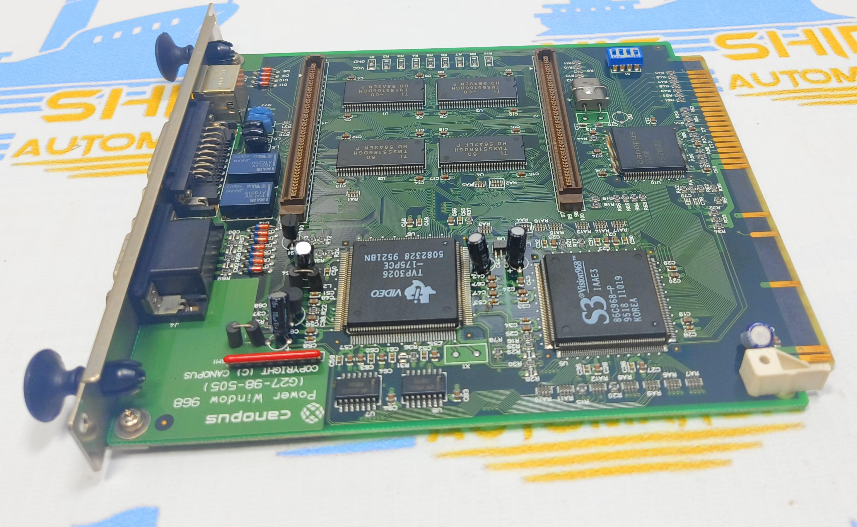 CANOPUS POWER WINDOW 968 ( G27 - 98 - 505 ) PCB CARD 810761 