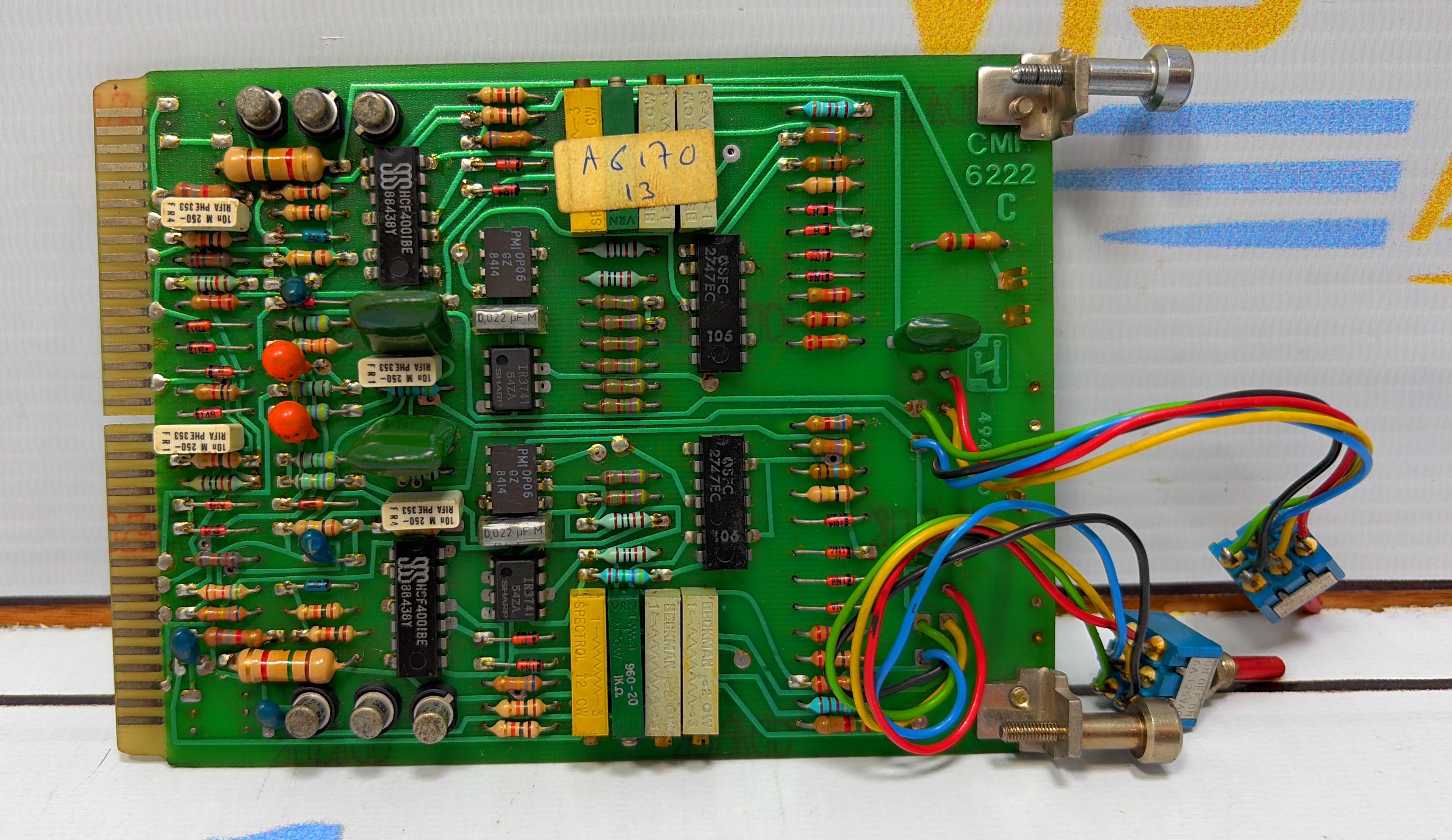 CMR  6222 C PCB CARD  ( A 617013 )