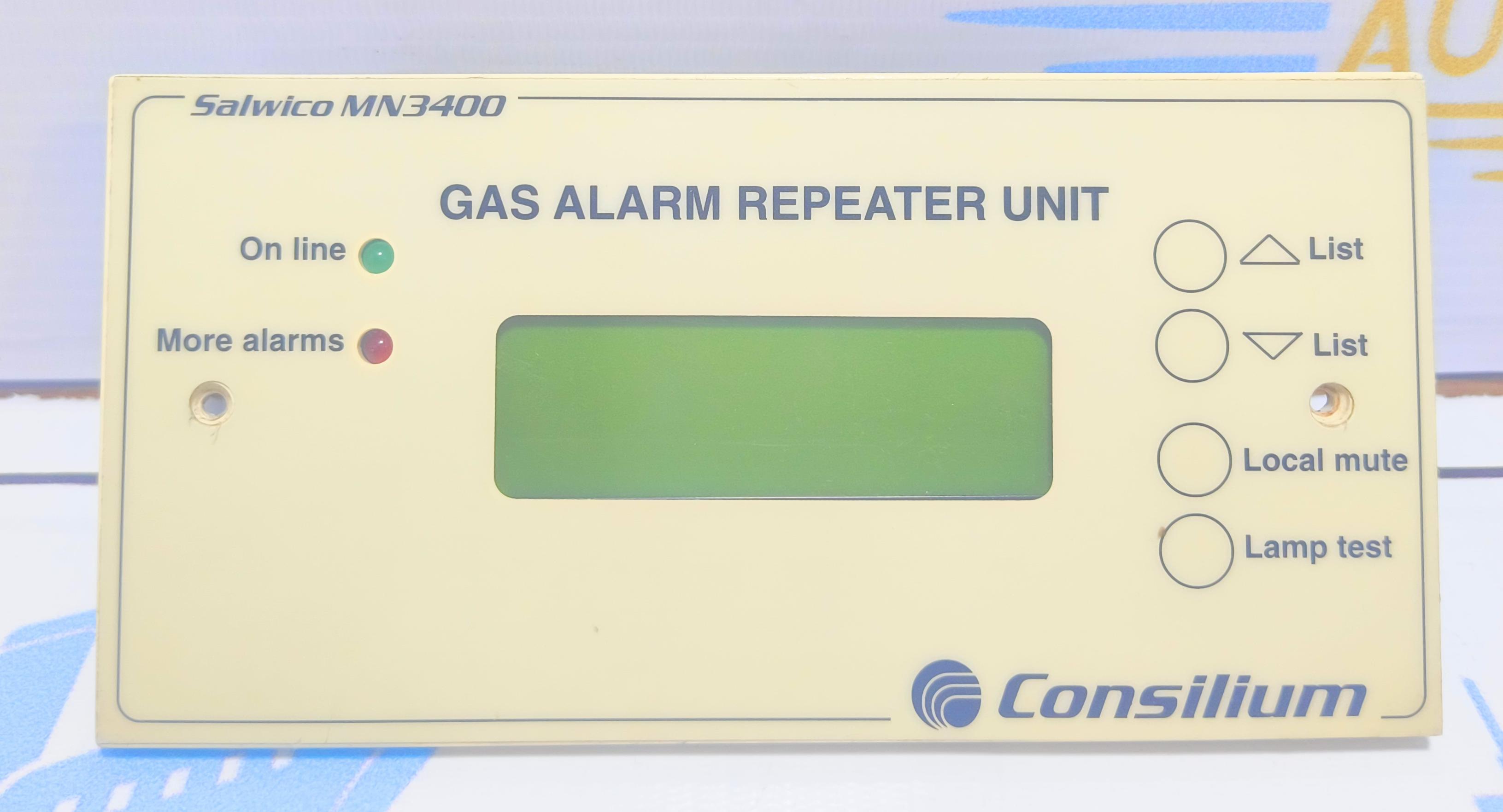 CONSILIUM SALWICO MN 3400 GAS ALARM REPEATER UNIT