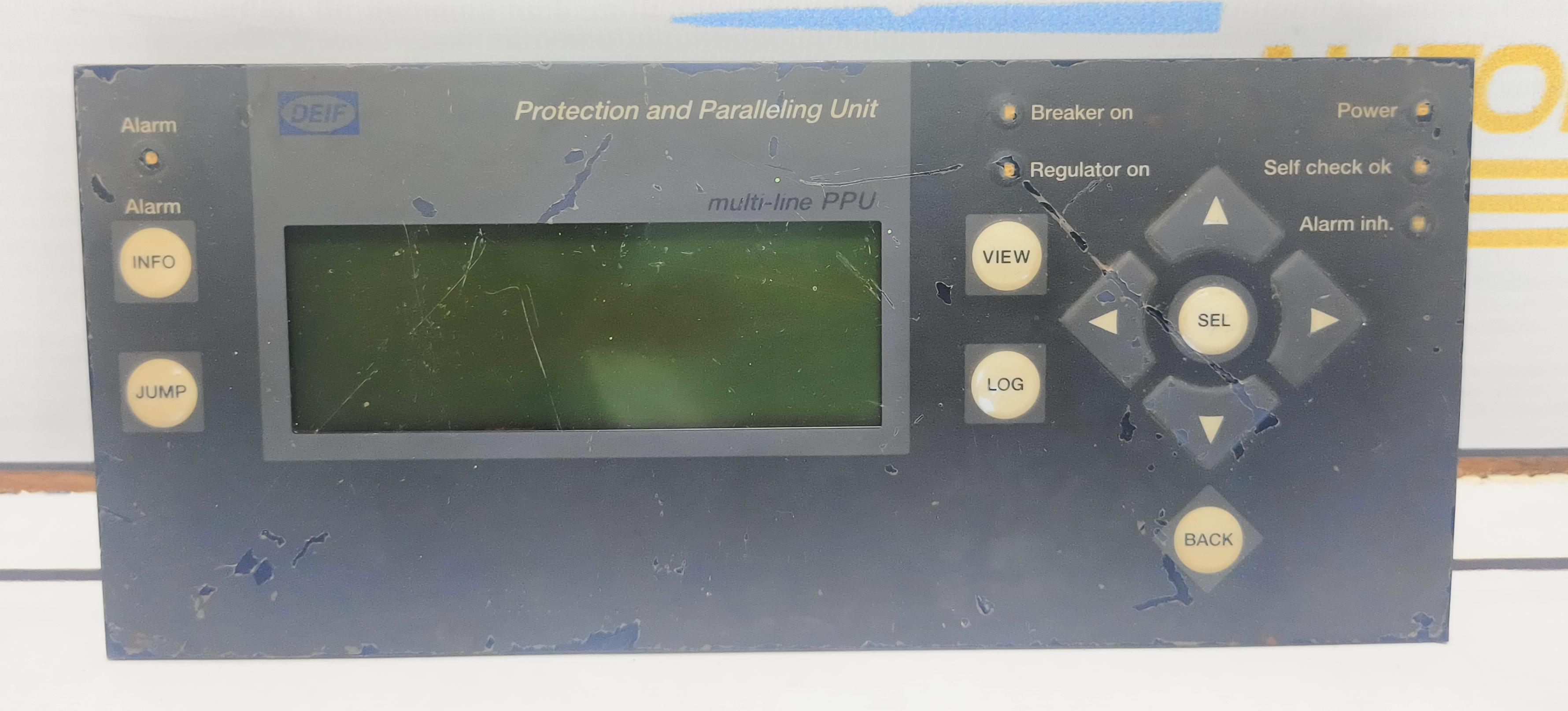 DEIF MULTI LINE PPU PROTECTION AND PARALLELING UNIT 08082A*E8