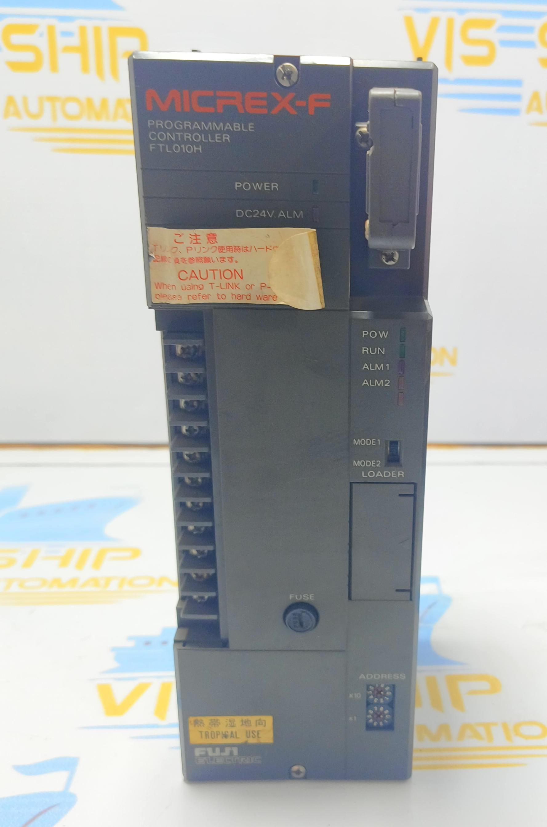 FUJI ELECTRIC MICREX-F FTL010H PROGRAMMABLE CONTROLLER FTL 010H-G02