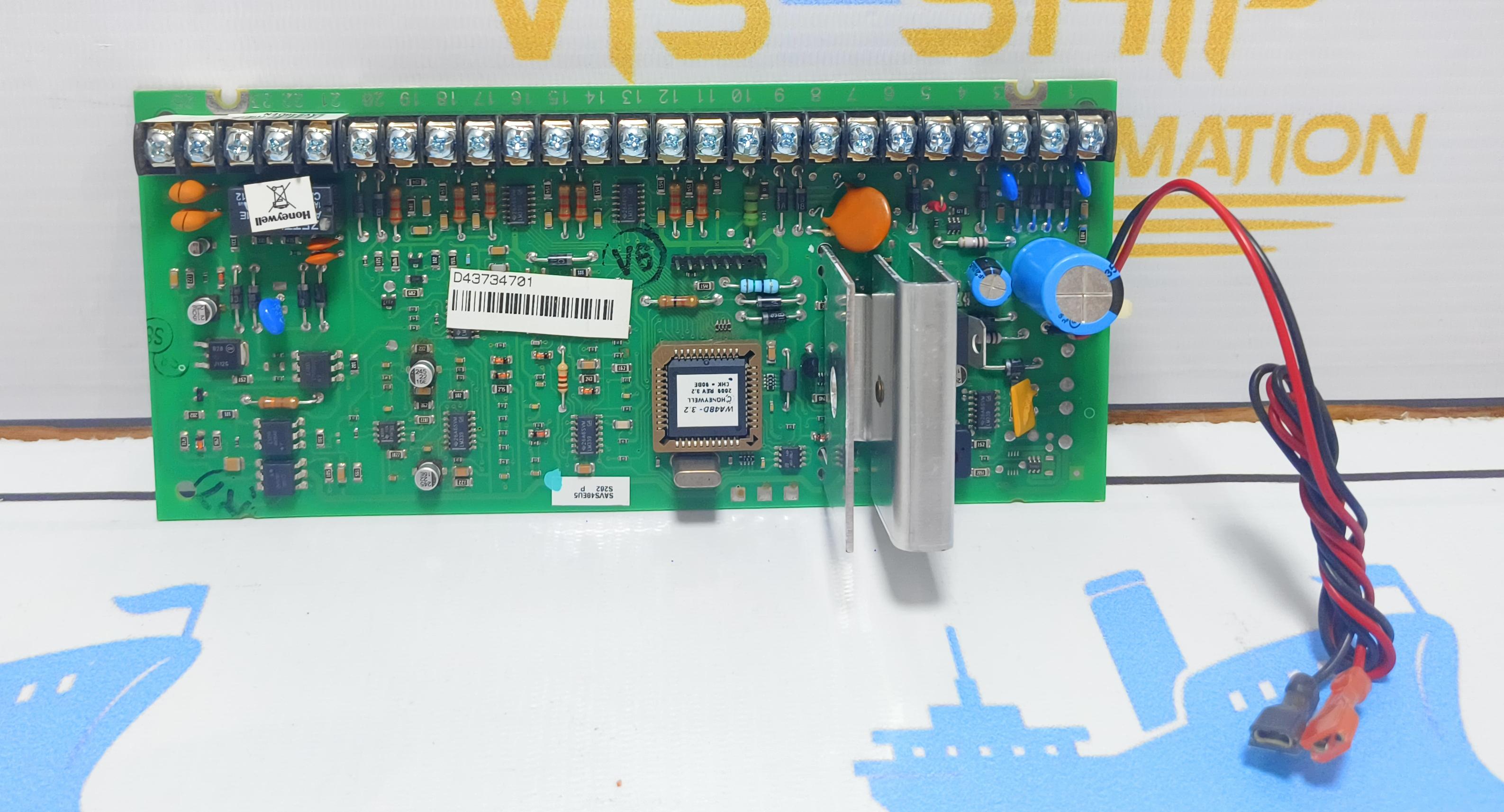 Honeywell 200-00691 Fire Alarm And Security Equipment Circuit Board NO: D43734701