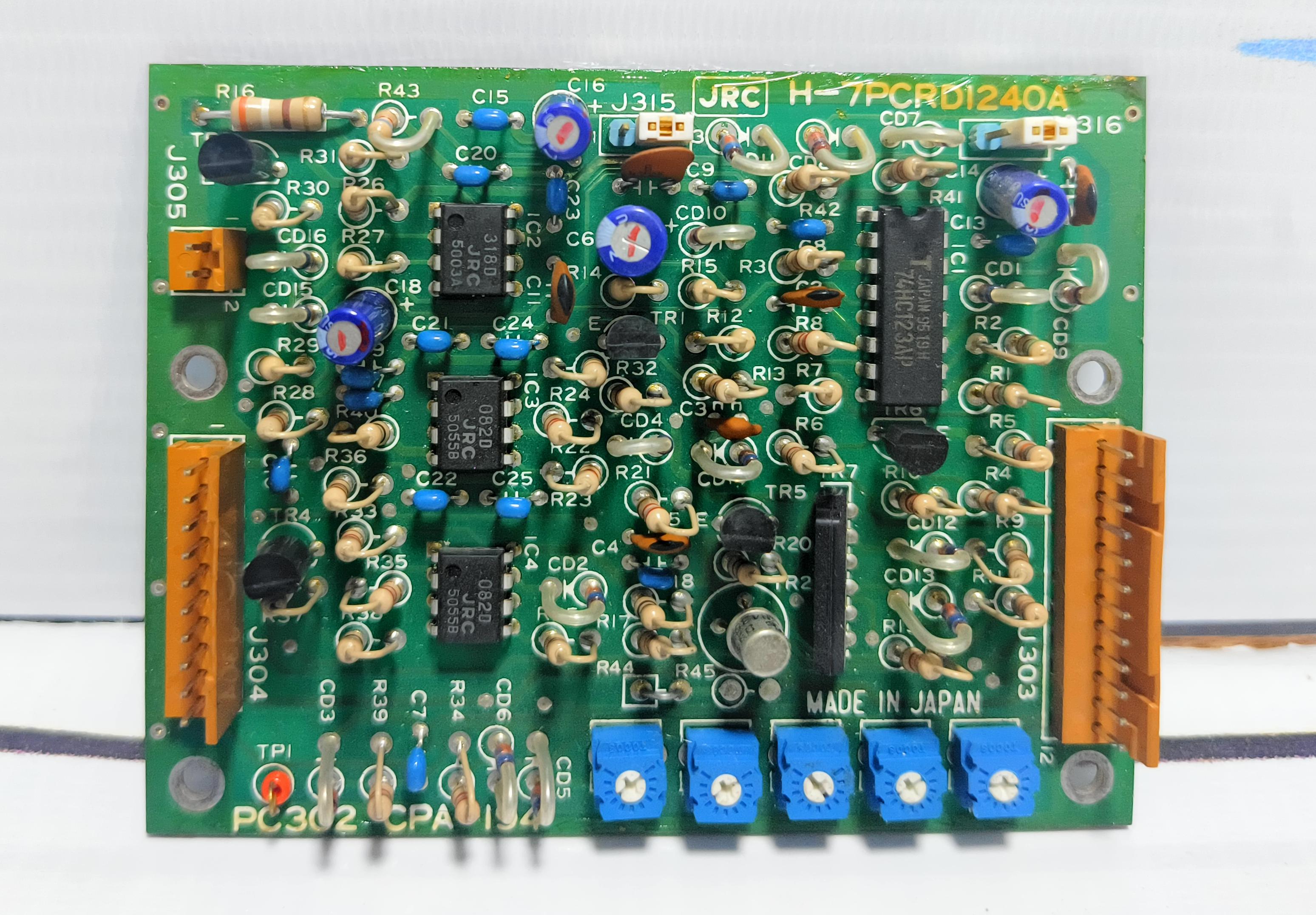 JRC PC302 CPA-194 Circuit Board For Radio Antenna