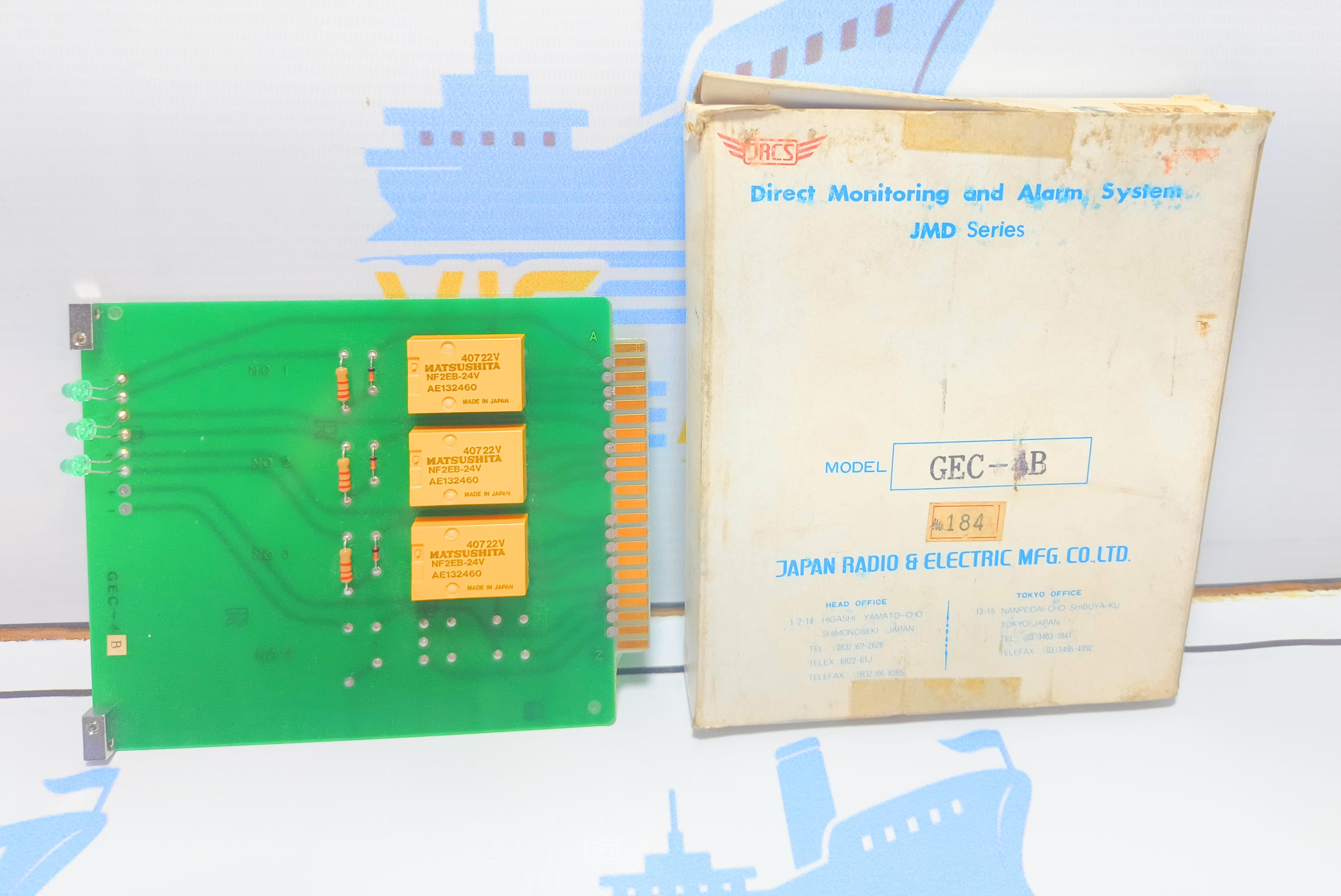 JRCS GEC-4B PCB CARD