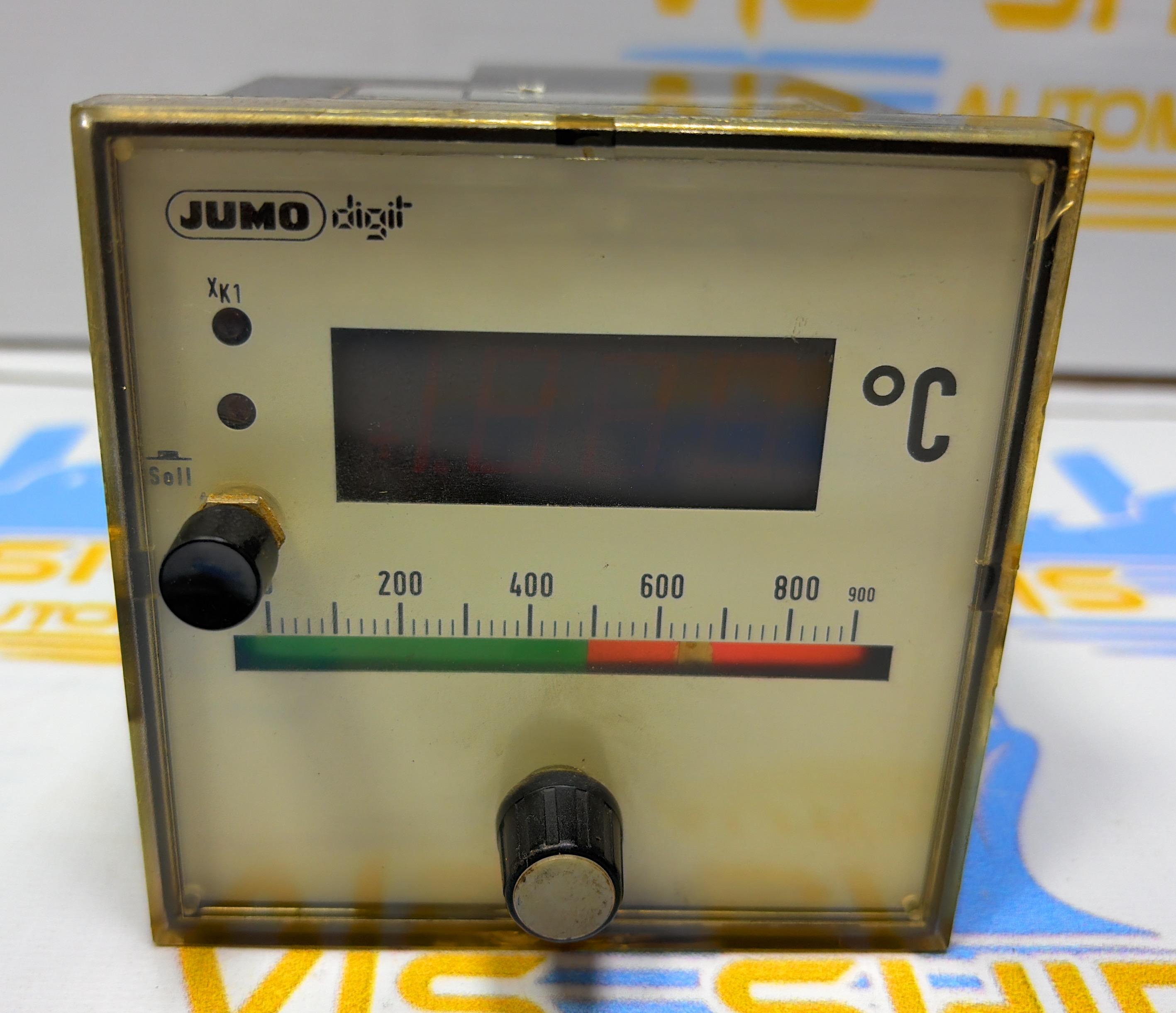 JUMO DIGIT KROT- 96/DA TEMPERATURE CONTROLLER Ni Cr - Ni 220 v 