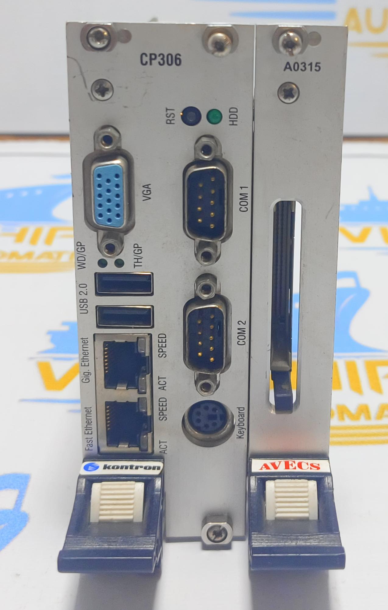 KONTRON CP306 AVECS A0315 BOARD ERTHERNET ADDRESS 008082 493160 / ERTHERNET ADDRESS 008082 49315F 