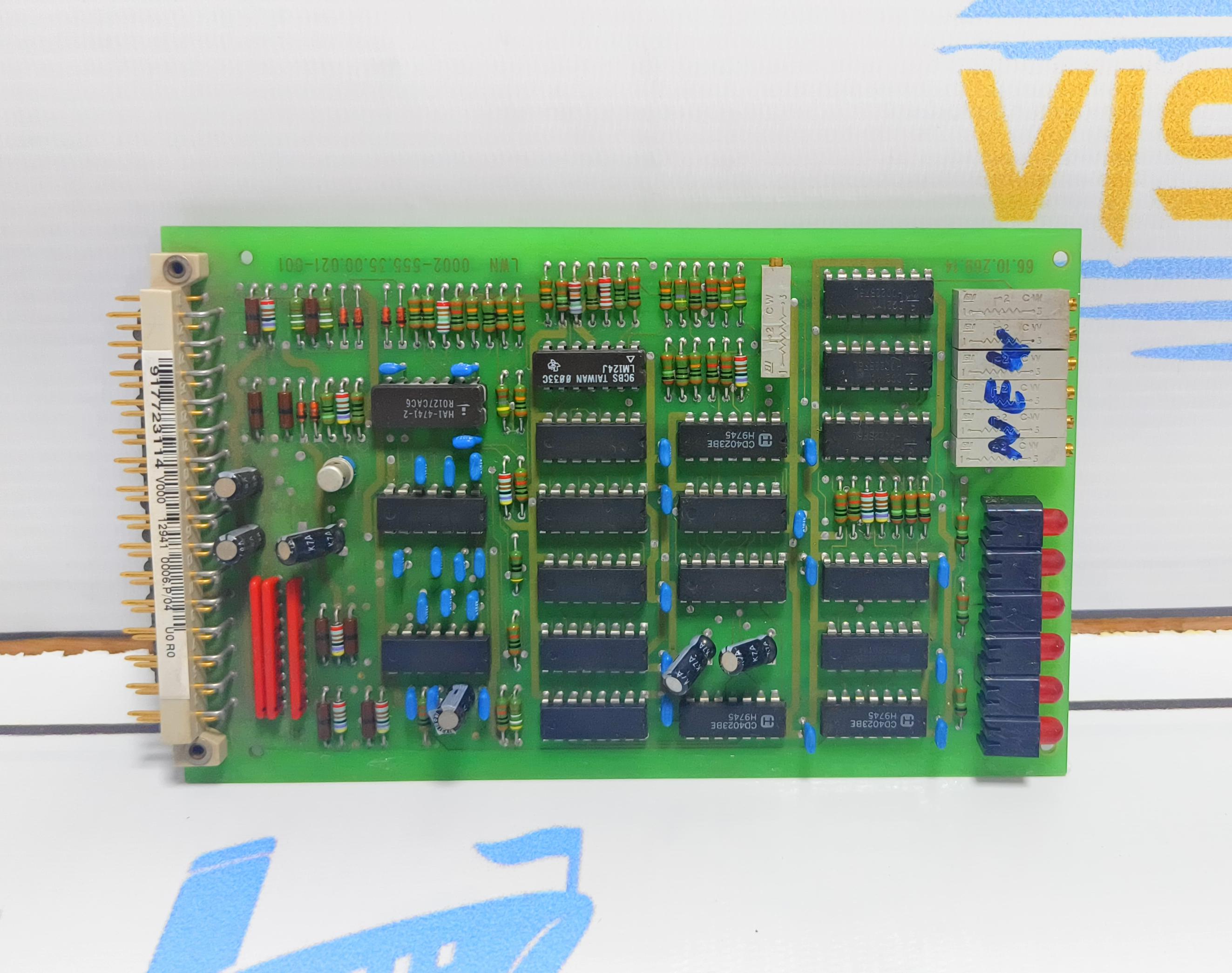 LIEBHERR 9177 231 14 PCB CARD LWN 0002-555.35.00.021-001 