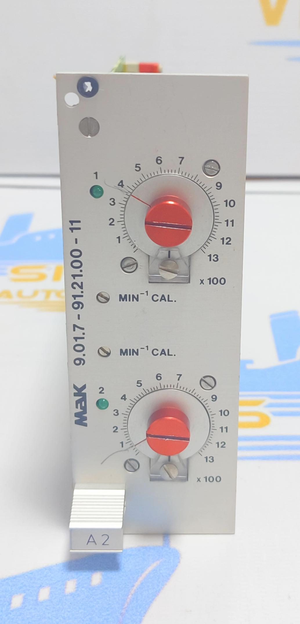 MAK 9.01.7-91.21.00-11 MOTOR CONTROL PLUG IN CARD GGS 30990