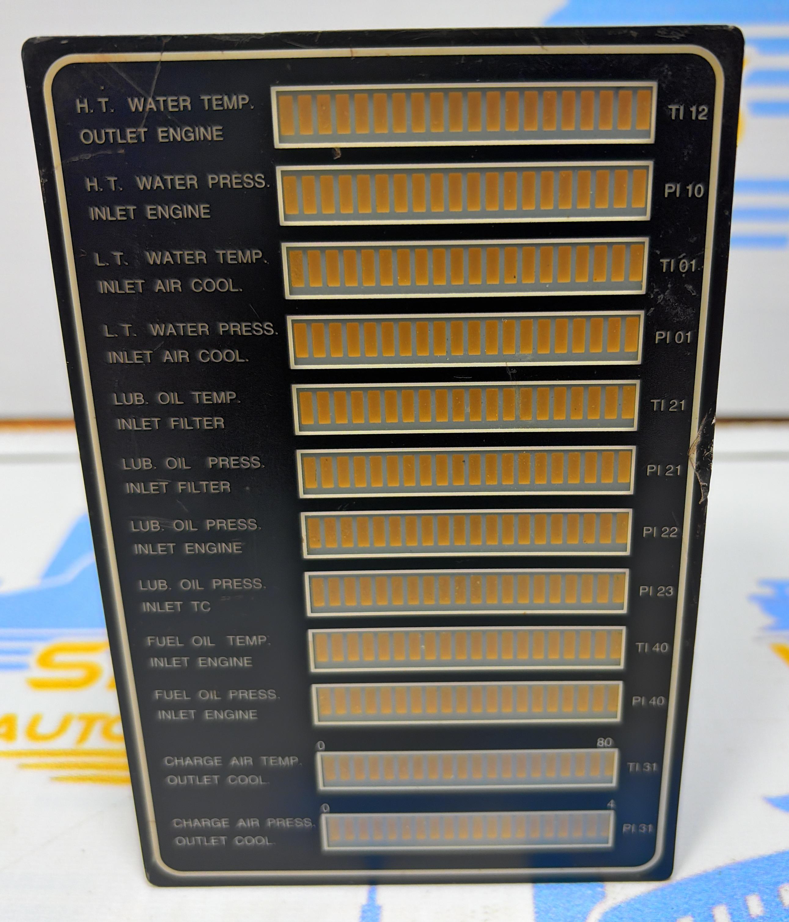 MAN B&W  2101546-5 M - MODULE  ENGINE MONITORING  PANEL  ASD 0150- F SER NO :  ST9938170 01801