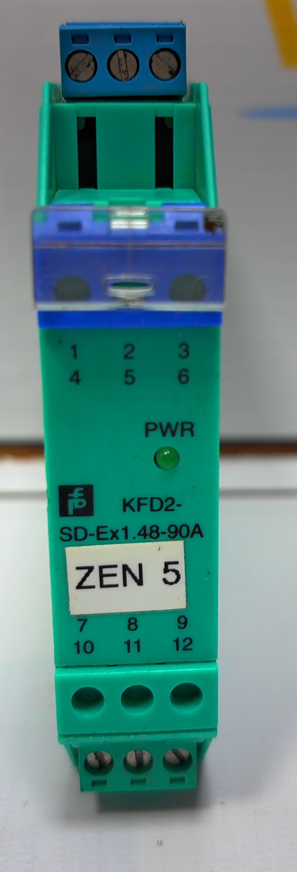 PEPPERL+FUCHS KFD2-SD-EX1.48-90 A SOLENOID DRIVER . PART NO :72046