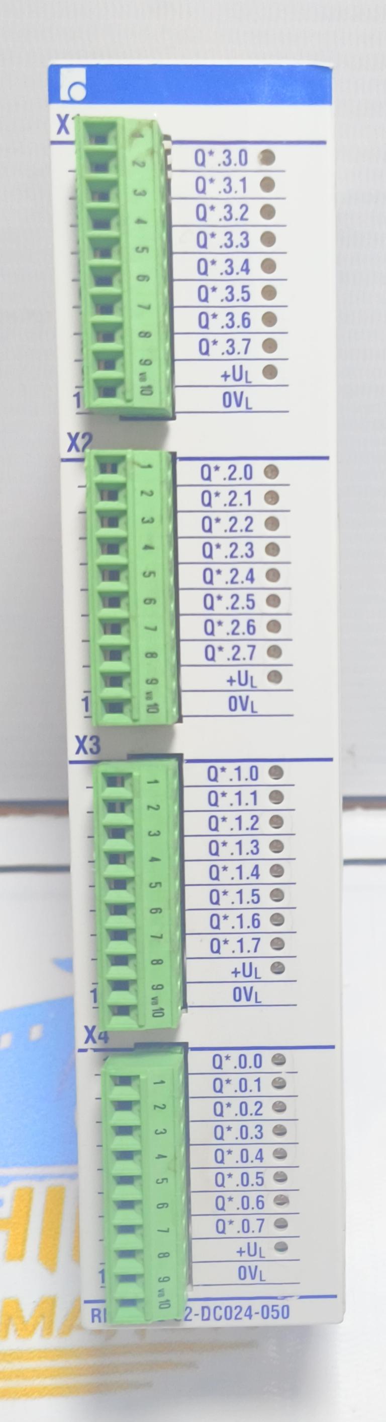 REXROTH RMA02 . 2-32-DC024-050 OUTPUT MODUL 24 V SN. 280931-12849 MADE IN GERMANY 