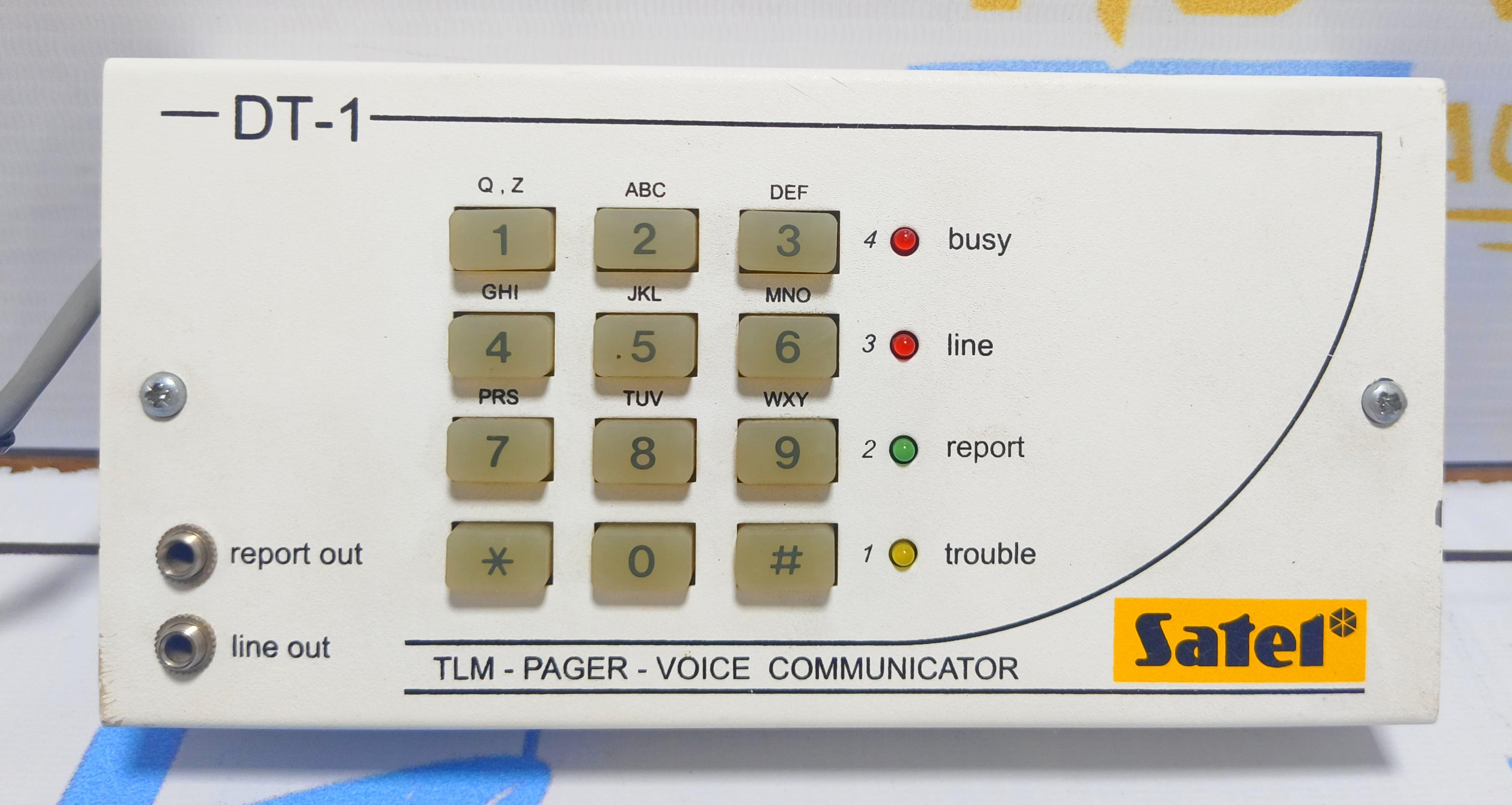 SATEL DT-1 TLM-PAGER-VOICE COMMUNICATOR 