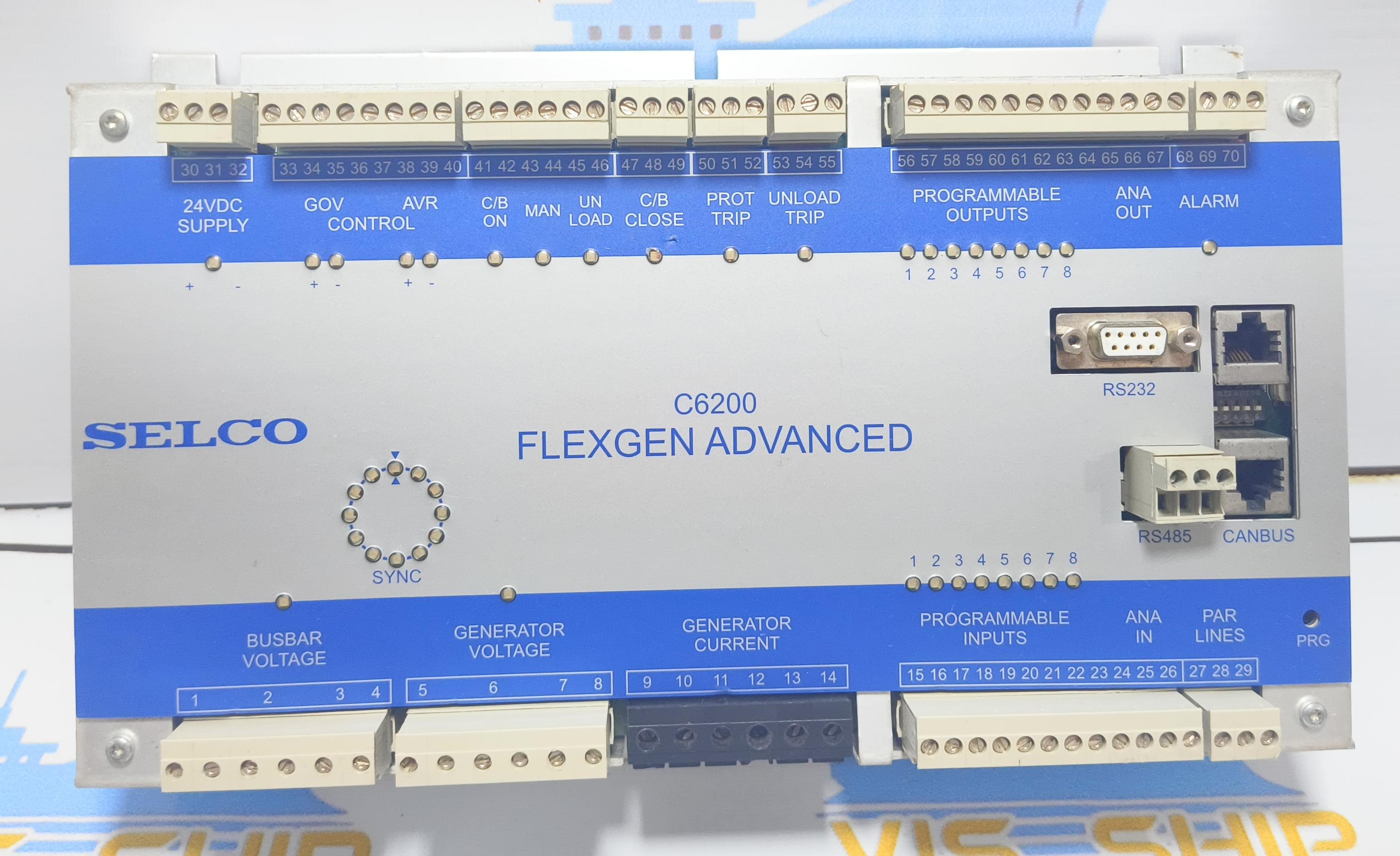 SELCO C6200 FLEXGEN ADVANCED GENERATOR CONTROLLER 