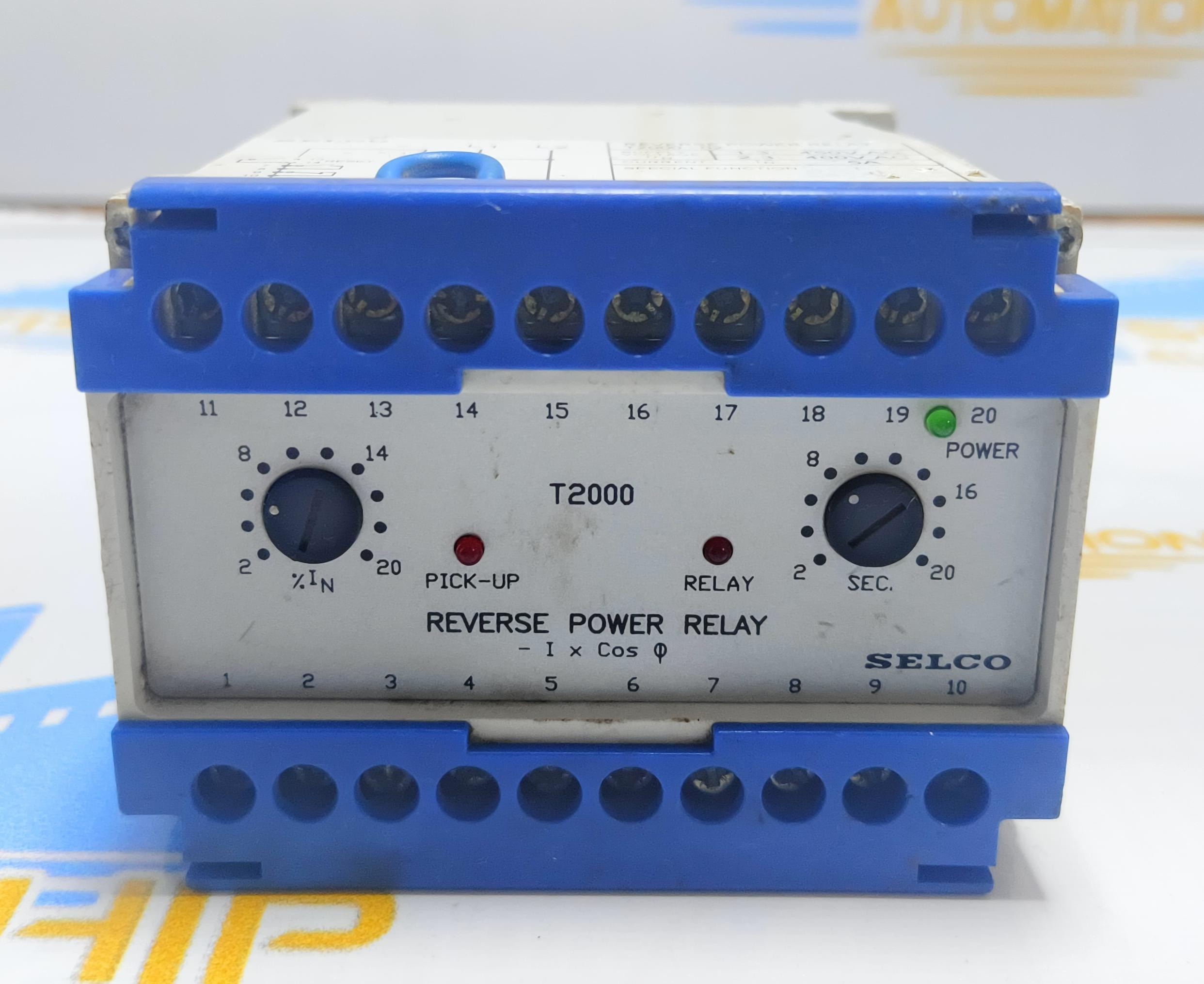 SELCO T2000 -02 REVERSE POWER RELAY T2000.-02    450V