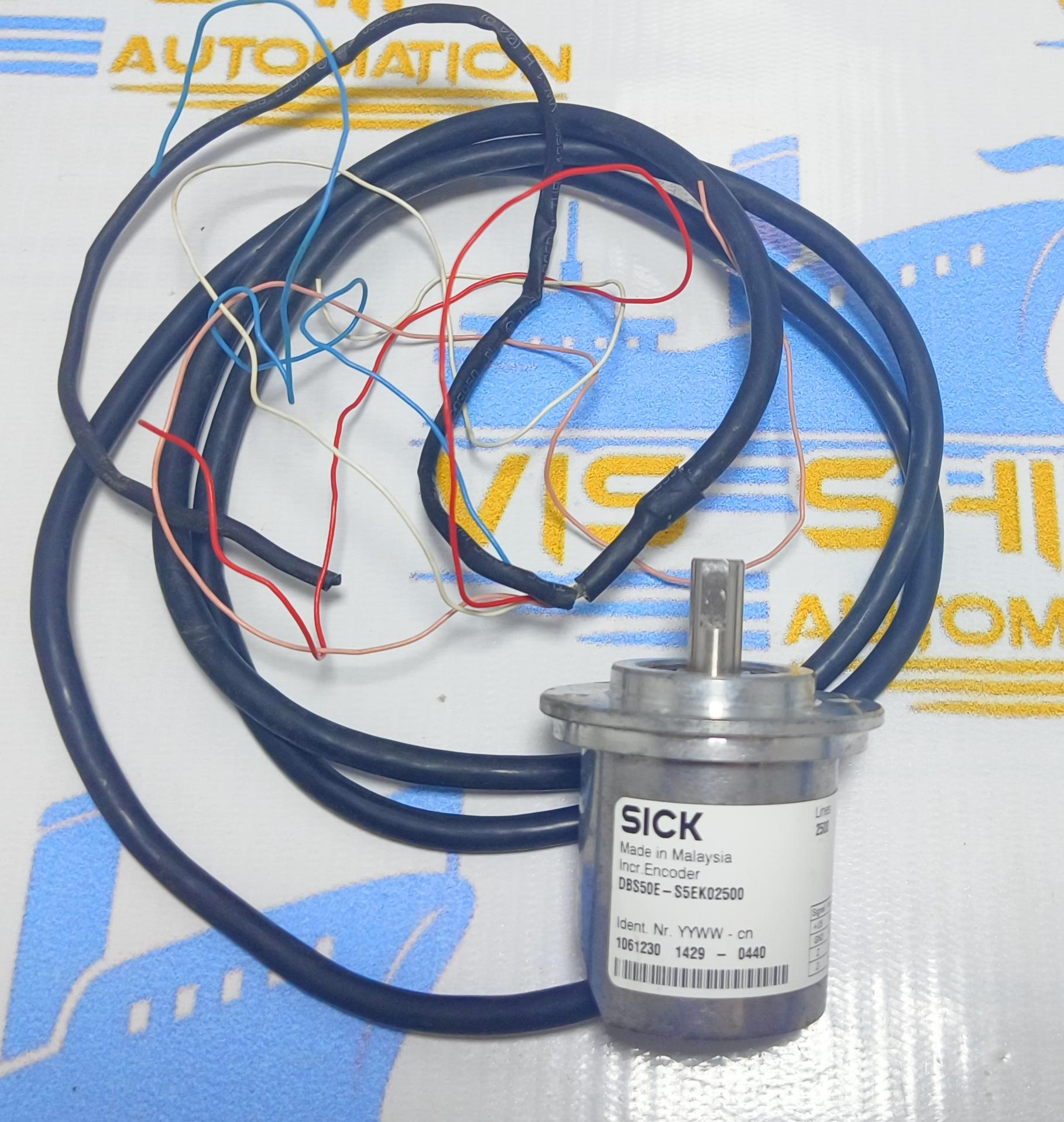SICK DBS50E-S5EK02500 INCREMENTAL ENCODER 1061230 YYWW 1429