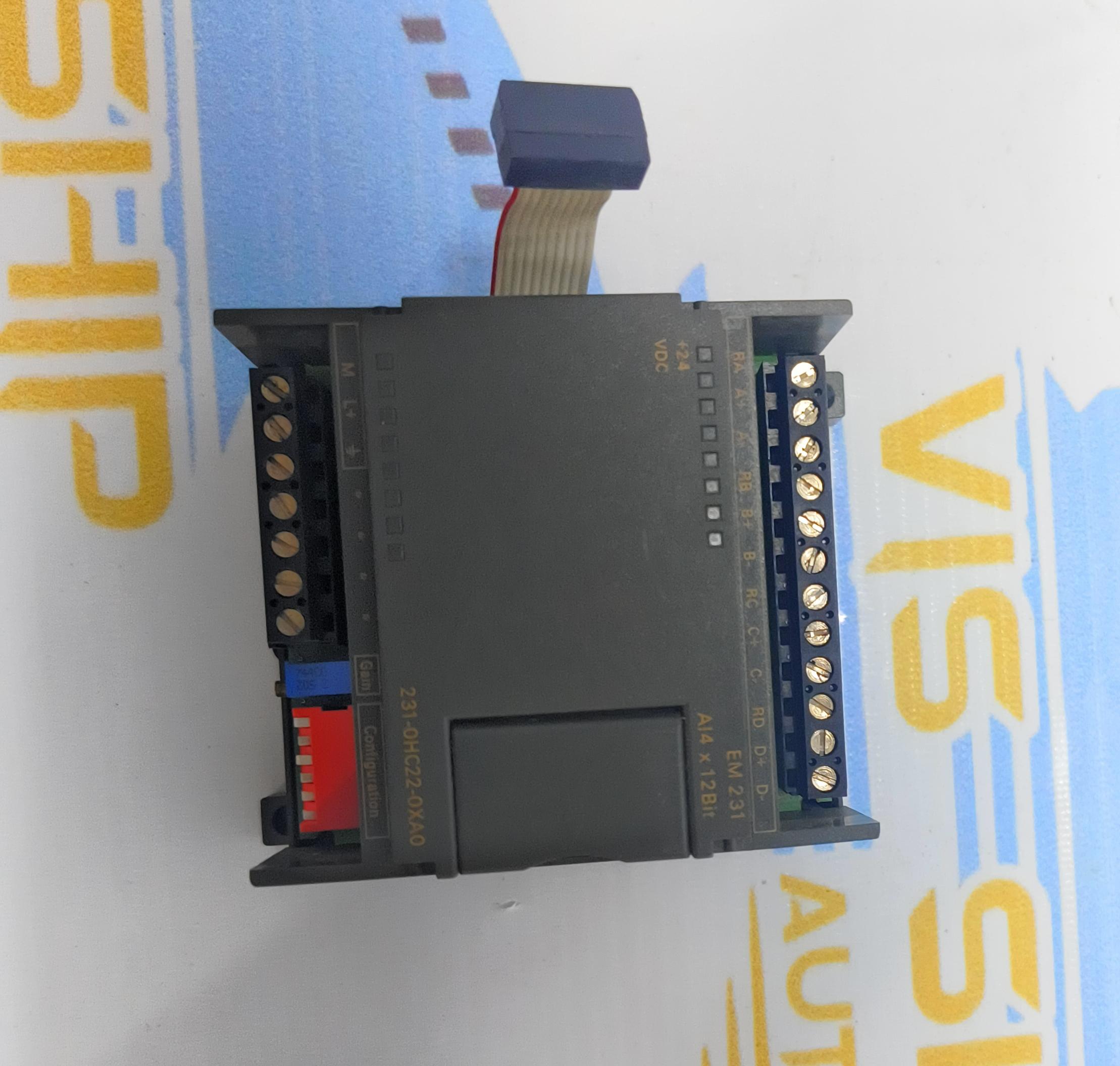 Siemens 1P 6ES7 231OHC22-0XA0 Analog Input Module EM 231  21-28VDC