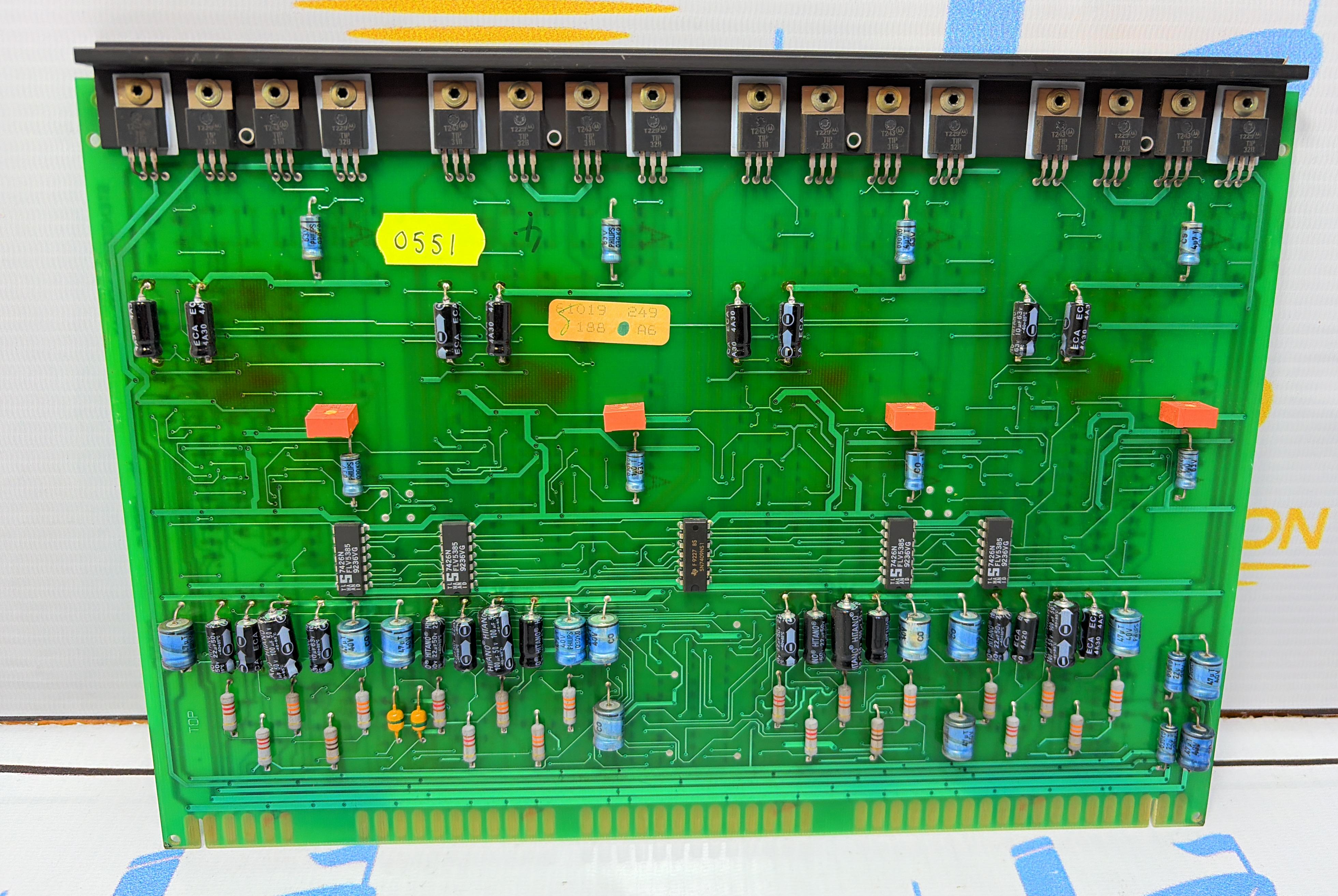 STENTOFON STENTOR  PCB CIRCUIT BOARD ASSY 61019-249 - VERSION A6 1000610190  AB  NO: 4580/6 