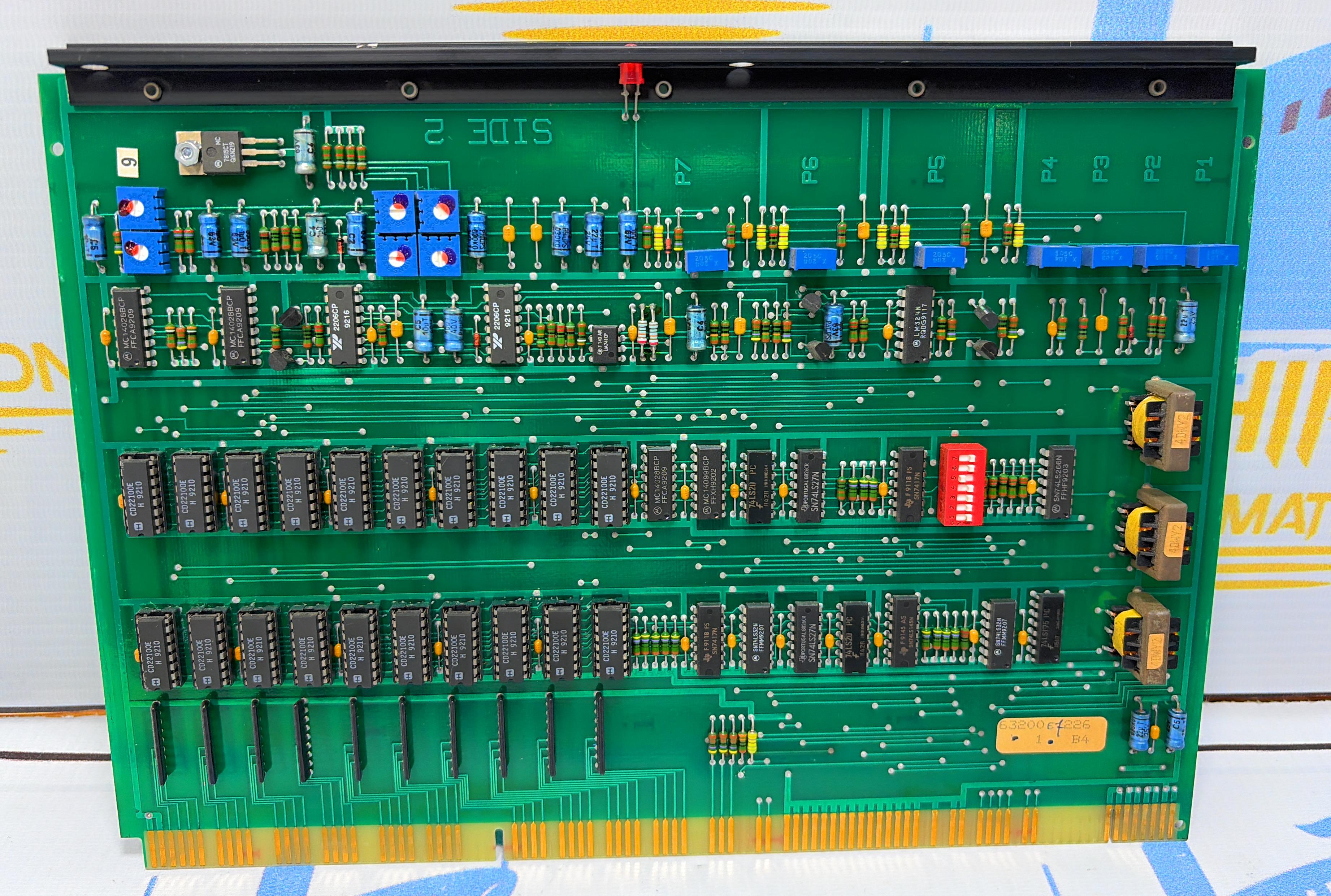 STENTOFON STENTOR  PCB CIRCUIT BOARD ASSY 632006-7226 B4  - VERSION B4 ITEM 63200 GCP     NO: 1039/1 