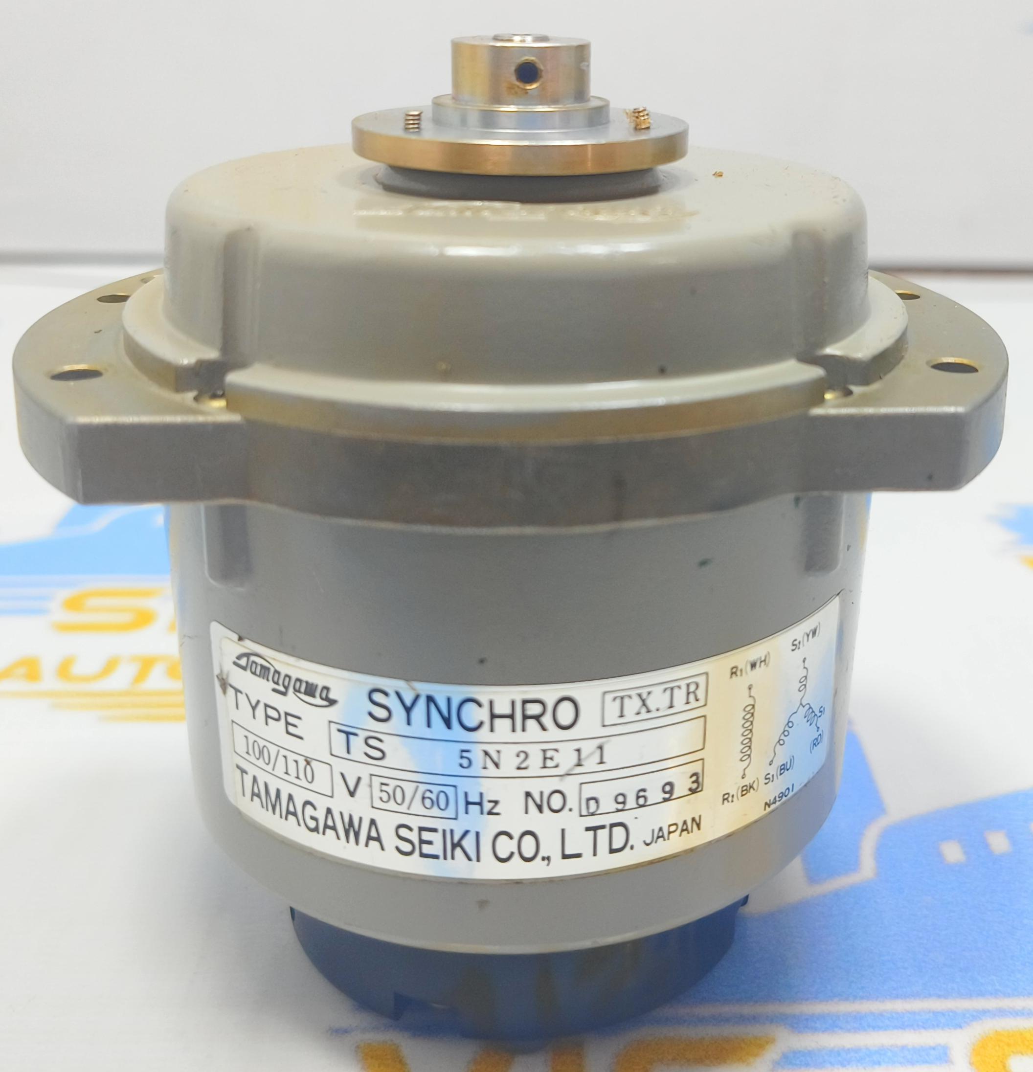 TAMAGAWA TS 5N  2 E  11  SYNCHRO MOTOR 100-110V NO : D 9693
