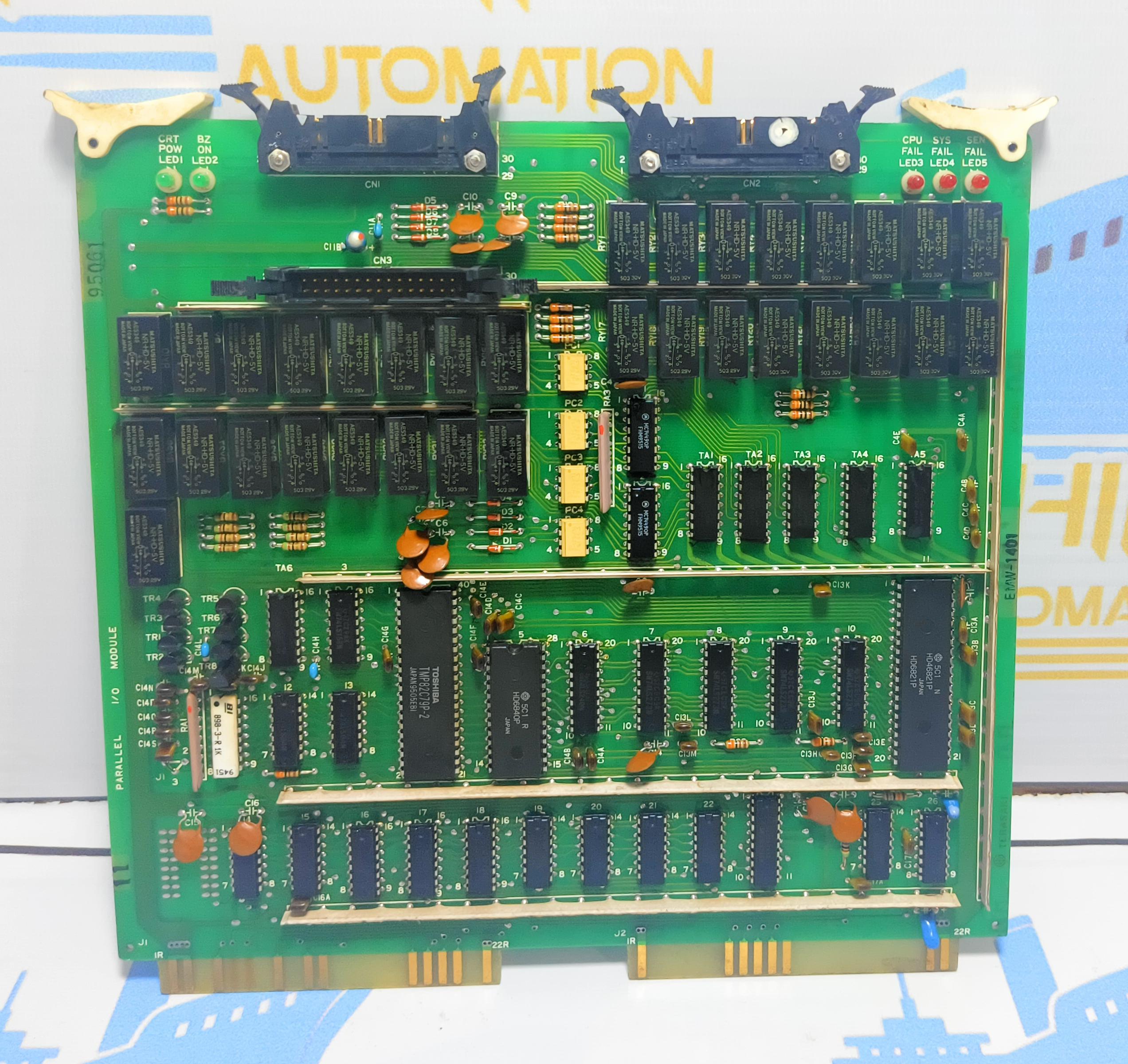 TERASAKI  EMW 1401  PRINTED CIRCUIT BOARD K/821/4-00IE  PARALLEL  I/O MODUEL 