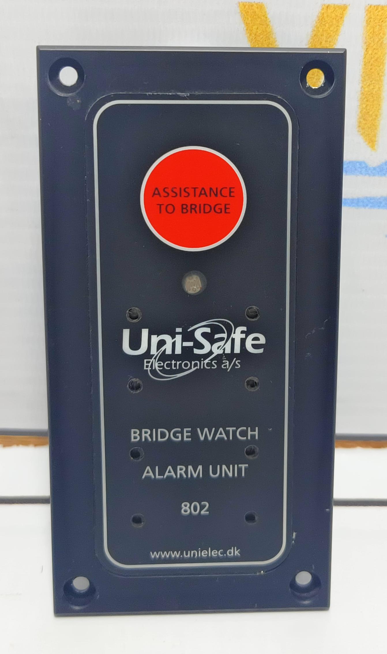 Uni-Safe Bridge Watch Alarm Unit 802 Visual & Audio For BW-800. 8KJ