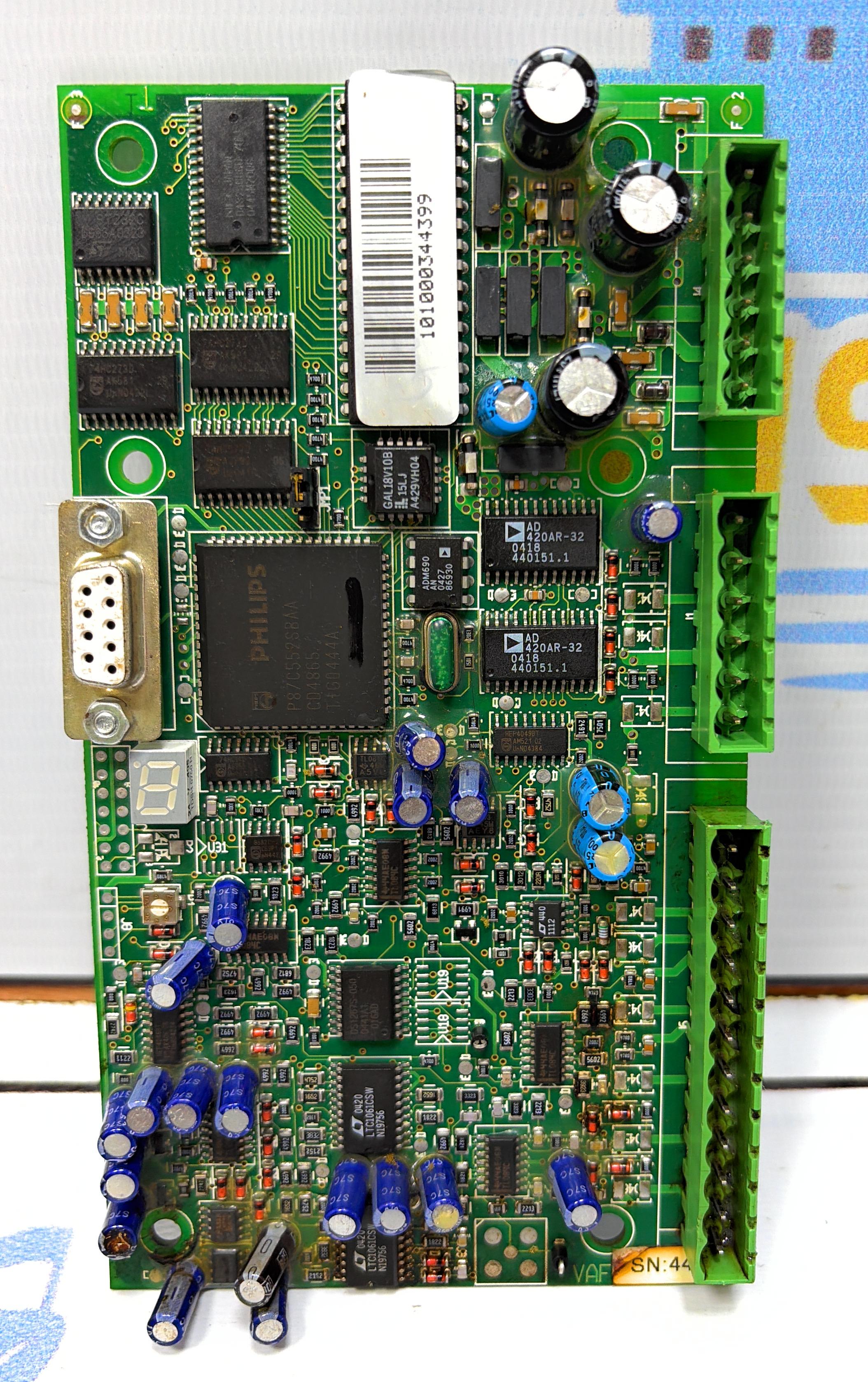 VAF INSTRUMENTS B.V. PCB CARD SN - 44399