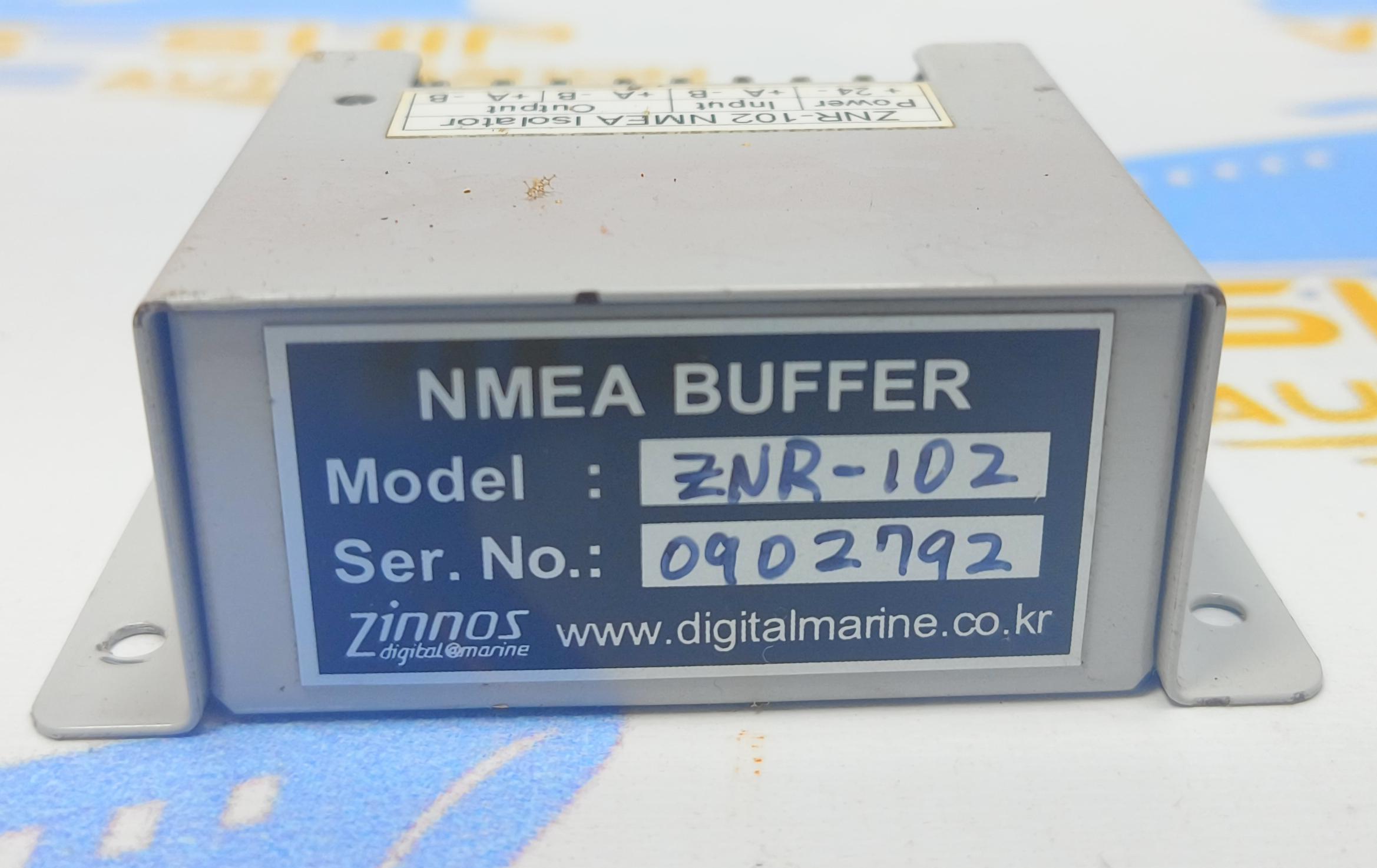 ZINNOS ZNR - 102 NMEA BUFFER  SER NO : 0902792 